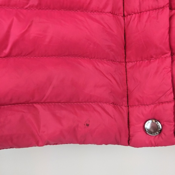 Lands End Pink Puffer Jacket - size XS - Picture 3 of 8